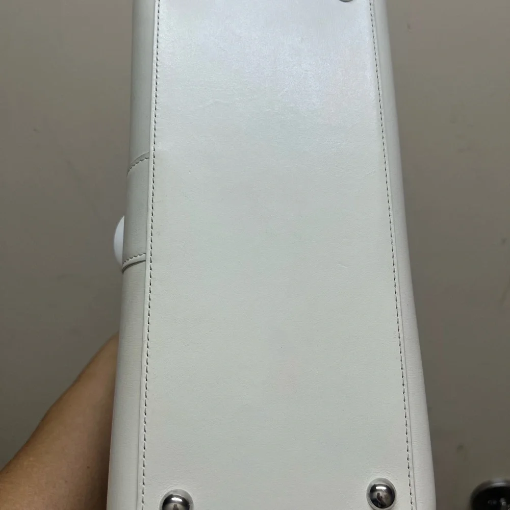 Delvaux Chic Cream Satchel Bag, so Precious! - Picture 7 of 11